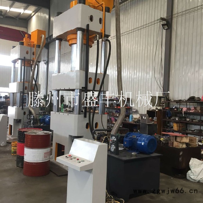 盛丰现货500吨复合井盖压装液压机 不锈钢产品拉伸压力机 锚杆托盘压力机图6