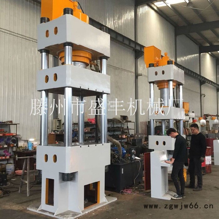 盛丰现货500吨复合井盖压装液压机 不锈钢产品拉伸压力机 锚杆托盘压力机图2