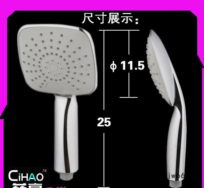 生产，高品质ABS单功能花洒喷头手持花洒图3