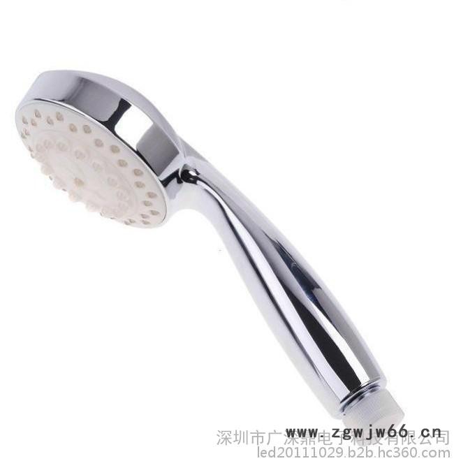 led花洒头 单色不变色花洒 发光花洒喷头厂家批发 单蓝色 单绿色 单红色 可定制DS-A15图4