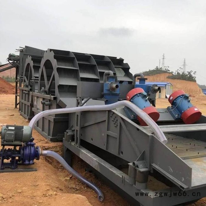 正邦 破碎洗沙机 滚筒洗沙机 轮斗式洗沙机 洗沙机械 厂家供应图6