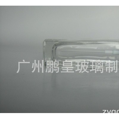 玻璃化妆品套装瓶 40ml方形乳液瓶 配喷头和外罩