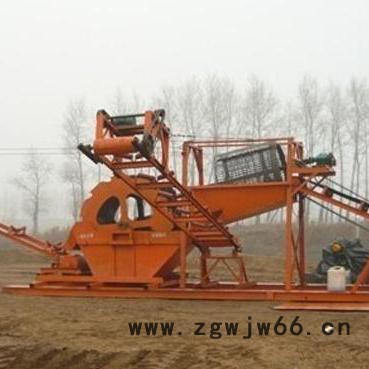 洗沙机 水轮洗沙机  滚筒分离筛 振动筛 大型拉筛  **图2