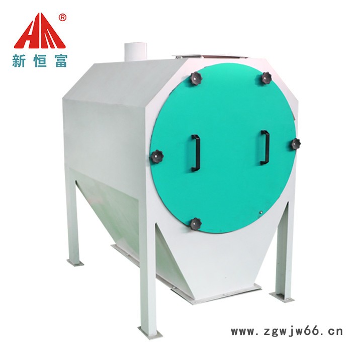 新恒富 滚筒式初清设备 圆筒筛分机械效率高 养殖场杂粮物料清理图3