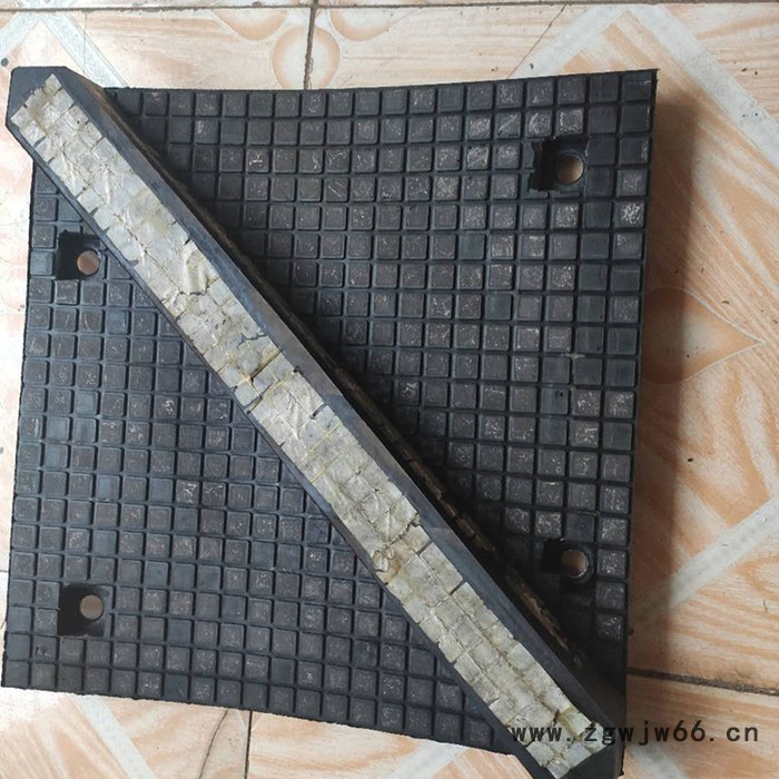 橡胶陶瓷衬板 滚筒陶瓷衬板 耐磨陶瓷复合衬板 佰瑞 价格合理图2