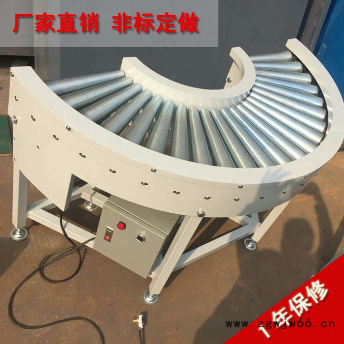 滚筒转弯线 无动力滚筒输送机 180°转弯滚筒线图2