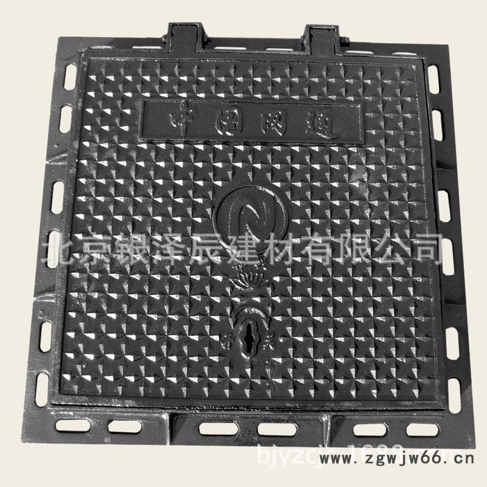 专业生铸铁井盖 重型防沉降井盖 球墨井盖 井篦子 低价直销  银泽辰井盖 井盖厂家 井盖尺寸图8