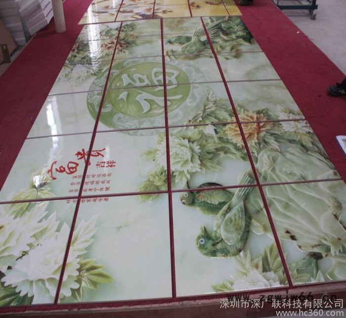 小型加工项目 6090双喷头玻璃背景墙打印机 UV平板打印机图2