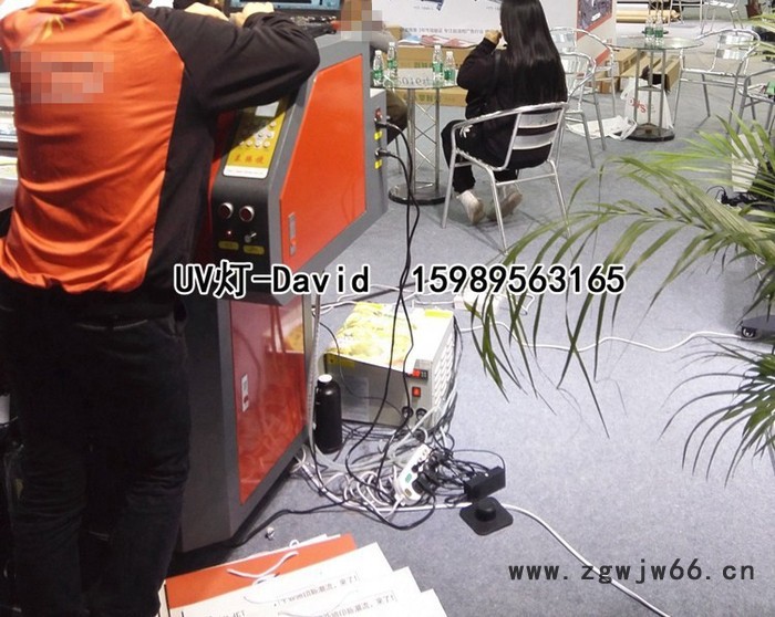 九州星河ZJ-13020BL-MGY喷绘/平板打印机UV灯精工/东芝喷头LED蓝光干燥墨水灯LEDUV固化灯图7