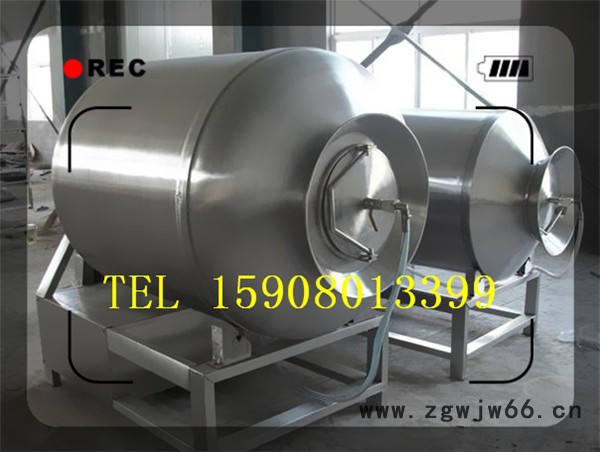 佳品800滚筒式腌制机 大型鱼肉真空滚揉机**图2