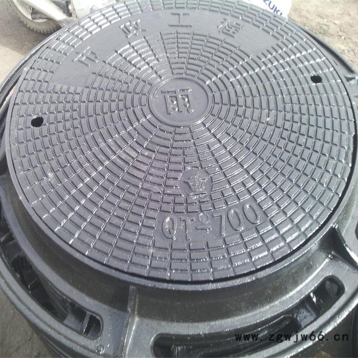 烟台万通重型铸铁井盖雨水井盖图2