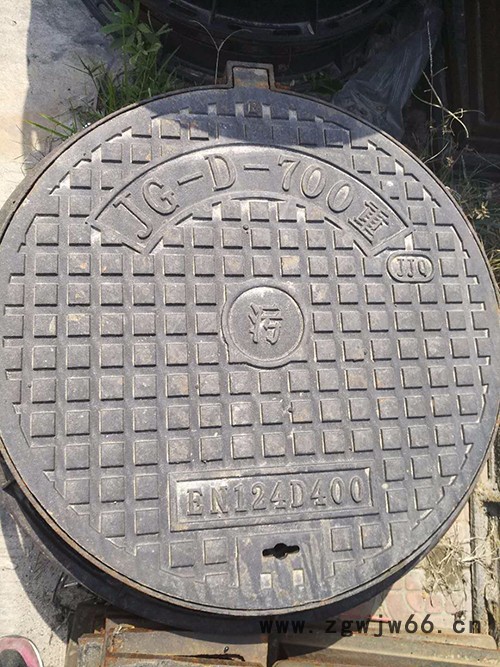 球墨铸铁井盖雨水污水化粪池井盖防臭盖板沙井盖圆形700 重型 万井建材图4