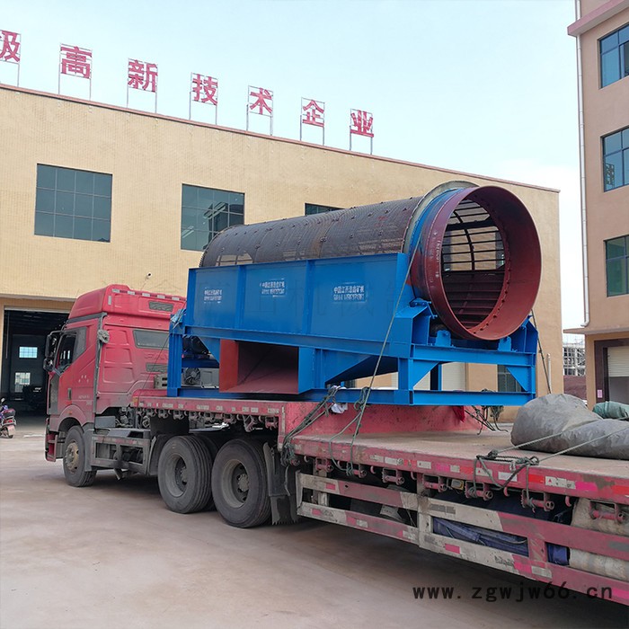 供应广东大型全自动滚筒筛 矿山筛选机械沙石分离机 滚筒筛沙机厂家定制图5