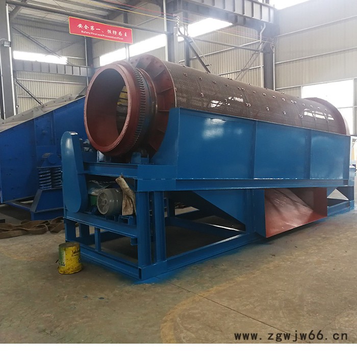 供应广东大型全自动滚筒筛 矿山筛选机械沙石分离机 滚筒筛沙机厂家定制图8