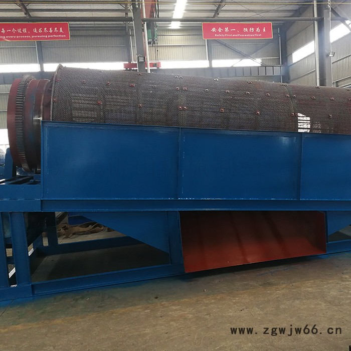 供应广东大型全自动滚筒筛 矿山筛选机械沙石分离机 滚筒筛沙机厂家定制图3