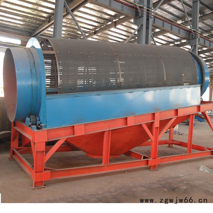 供应广东大型全自动滚筒筛 矿山筛选机械沙石分离机 滚筒筛沙机厂家定制图6