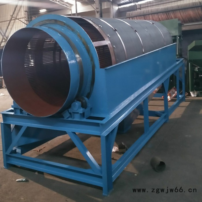 供应广东大型全自动滚筒筛 矿山筛选机械沙石分离机 滚筒筛沙机厂家定制图2