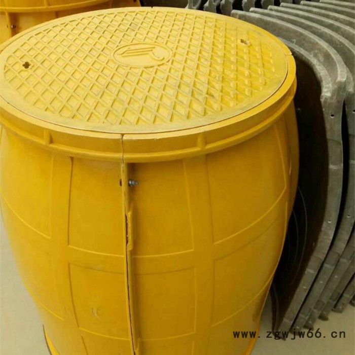 玻璃钢通讯检查井 万诚 玻璃钢圆形检查井 玻璃钢雨水检查井图6