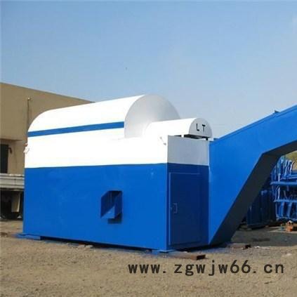 砂石分离式振动滚筒筛沙机 滚筒型砂石分离机 双盈环保 生产供应砂石分离机图2