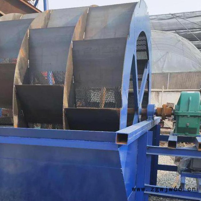 滚筒式洗石机 沙场专用洗砂机 高铁洗石机 滚筒式洗石机 干湿两用洗沙机图5