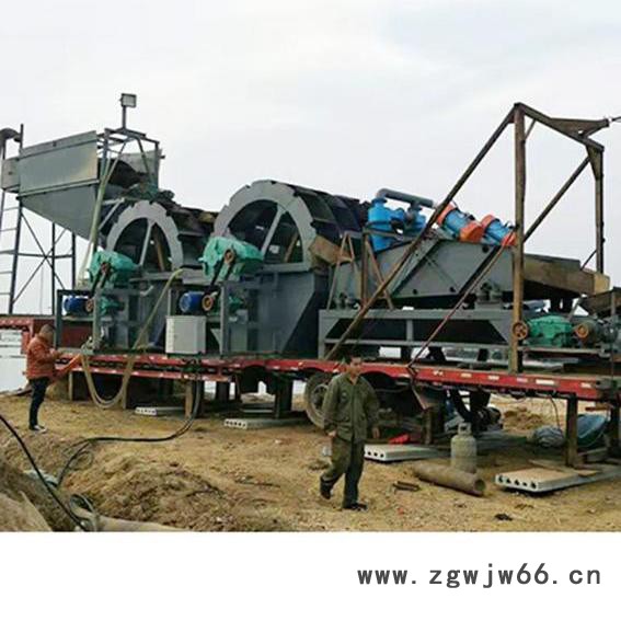 滚筒式洗石机 沙场专用洗砂机 高铁洗石机 滚筒式洗石机 干湿两用洗沙机图4