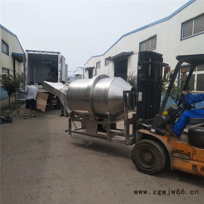 景翔牌BL-800L花生米拌料机 辣丝子拌料机 粮食滚筒拌料机 不锈钢滚筒拌料机图5