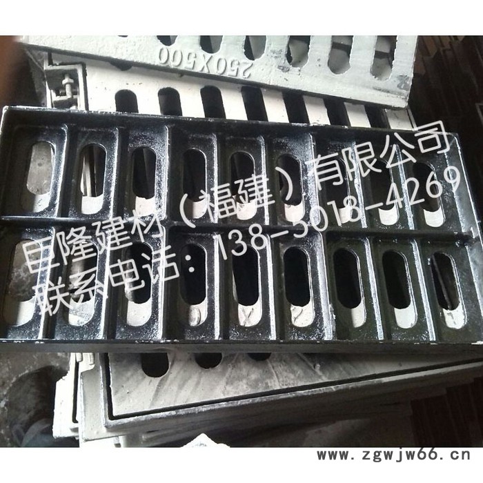 【窨井盖】300x500x30雨水窨井盖 铸铁窨井盖图2