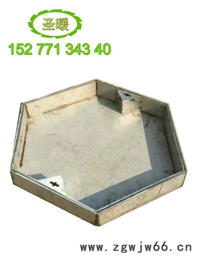井盖装饰隐形方形井盖园林装饰井盖下沉式沙井盖窨井盖不锈钢圣暖图3