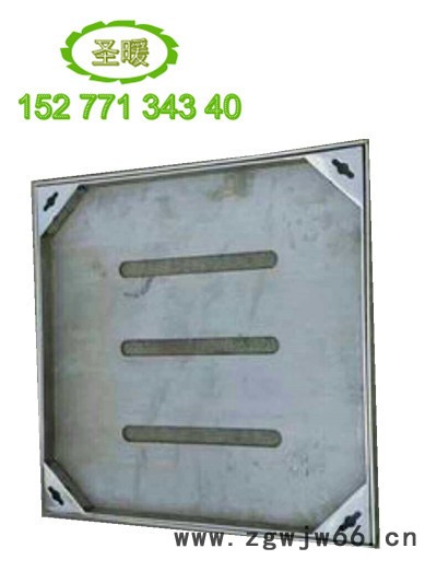 井盖装饰隐形方形井盖园林装饰井盖下沉式沙井盖窨井盖不锈钢圣暖图6