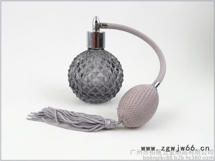 100mlODM玻璃香水瓶配18mm牙口香水气囊喷头图3