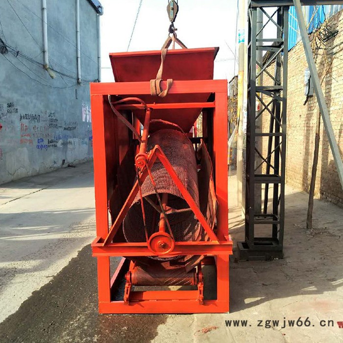 建筑滚筒式筛沙机规格 沙场专用筛沙机 滚筒式筛沙机厂家直供图3