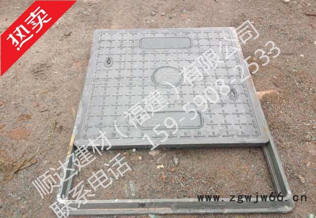 直销 树脂复合井盖   树脂草坪井盖500*500图3