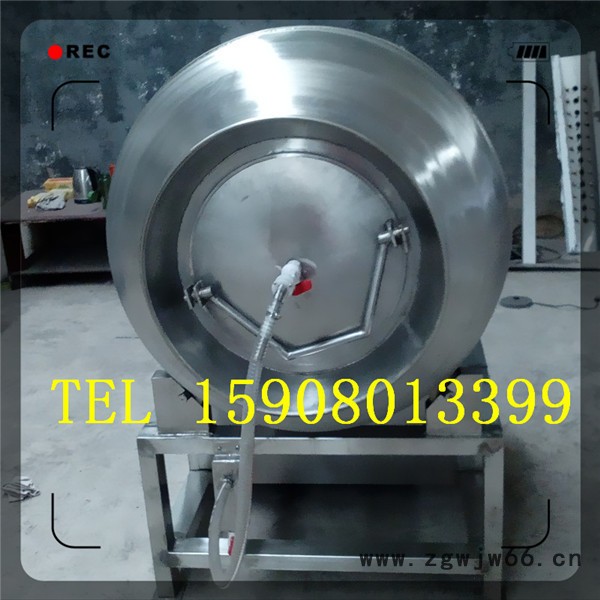 肉类蔬菜膨胀吸水腌制设备 不锈钢滚筒米类快速腌制入味图3