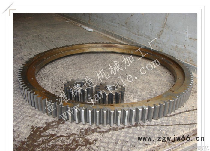 金滩Φ2.2米滚筒烘干机齿圈 跑带 小齿轮 托轮 支架图2