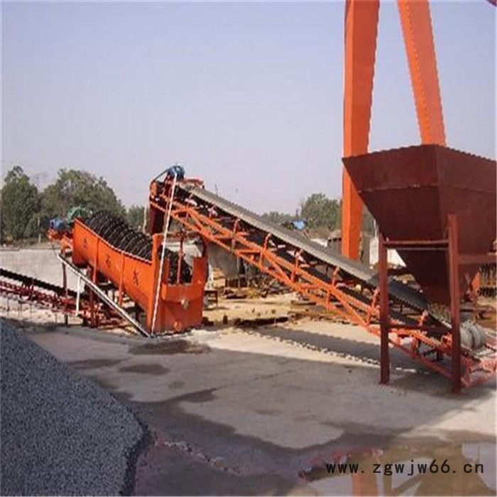 高铁洗石机  绞龙式洗石机  石子洗石机  滚筒洗石机图3