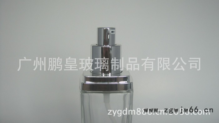 方形玻璃化妆品套装瓶 四方乳液瓶 配电化铝喷头图2