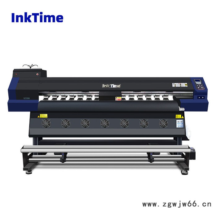 inktime三喷头 数码打印机 服装卷匹布数码打印机 热转印服装印花数码打印机图4