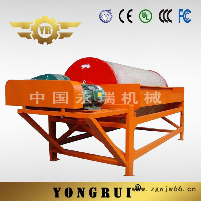 供应磁选机生产 尾矿回收磁选机 永磁滚筒磁选机图2