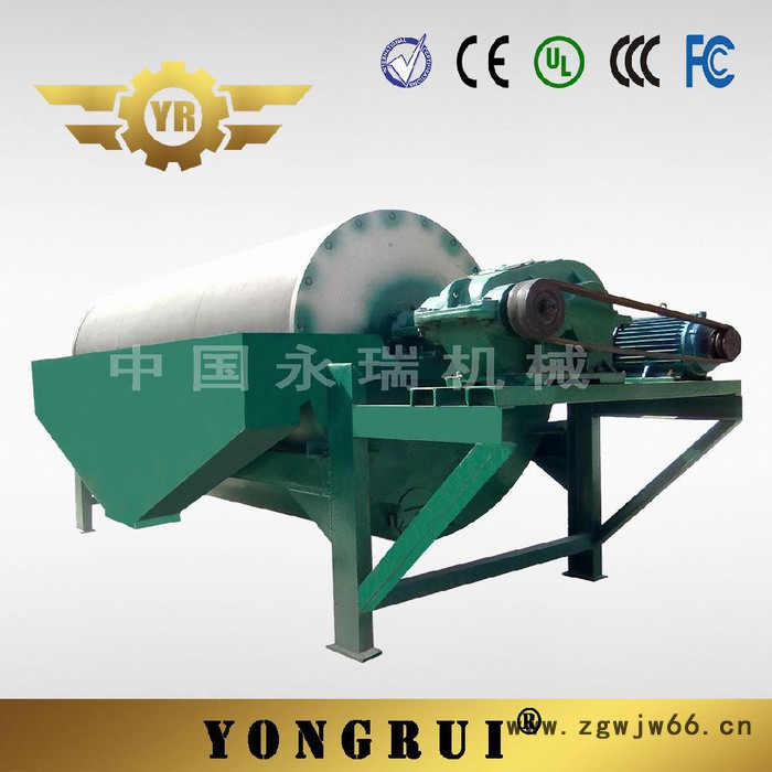 供应磁选机生产 尾矿回收磁选机 永磁滚筒磁选机图4