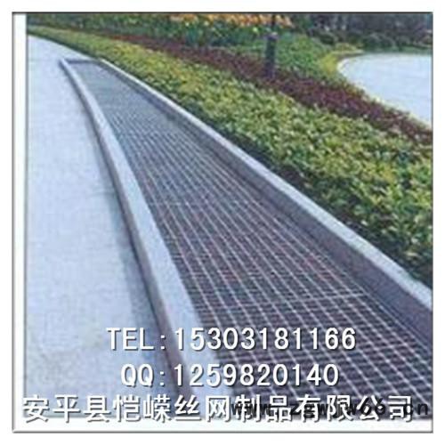 瑞丽平台钢格板 热镀锌地下室商场集水井盖 扇形踏步板每平方多重图3