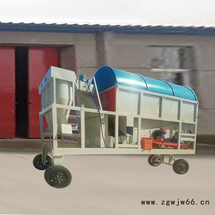 煜轩机械清理筛 滚筒清理筛  清选机单比重图2