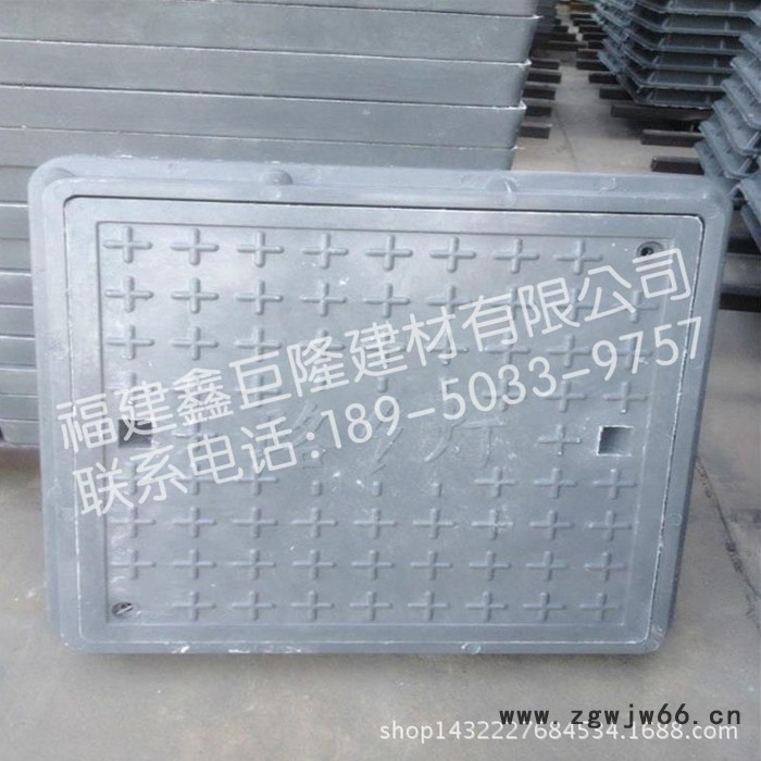 500*500方形井盖 方形树脂井盖 树脂井盖 方形井盖图2