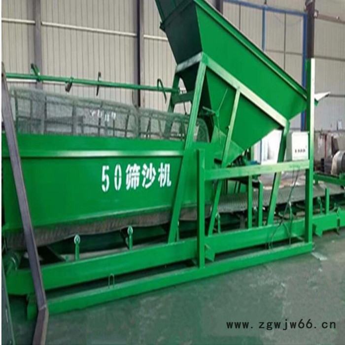 筛沙机滚筒砂石分离机 震动筛沙机 滚筒筛沙机 叁梦筛沙机图3