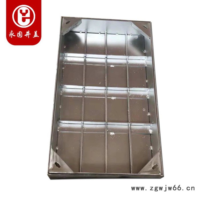 永固井盖 **201/304不锈钢井盖隐形方形园林装饰井盖 下沉式沙窨井盖 **井盖图2