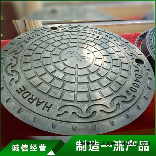 井盖铸造 球墨铸铁井盖厂家球墨井盖厂家 井盖厂家图2