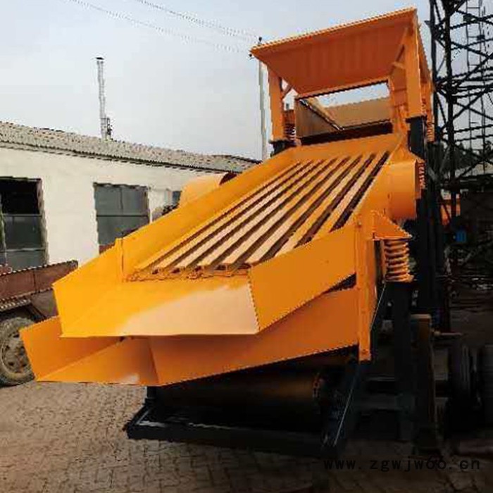 荣秉 折叠滚筒筛沙机 遥控筛沙机生产线图3