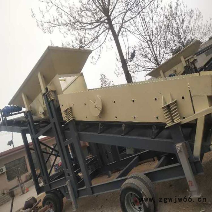 荣秉 折叠滚筒筛沙机 遥控筛沙机生产线图2