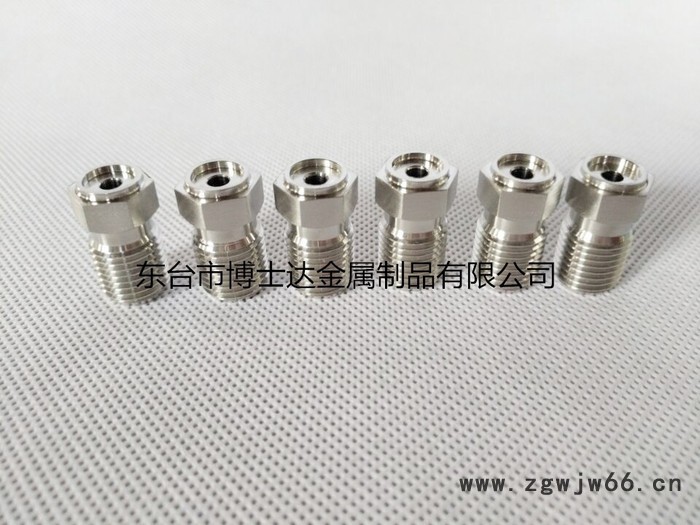 不锈钢304 316锥形喷嘴高低压雾化加湿工业喷淋降温接头喷头喷嘴图2