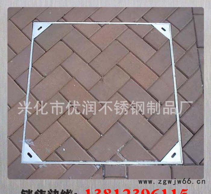 **雨水井盖 304不锈钢窨井盖 隐形井盖 非标定制图2