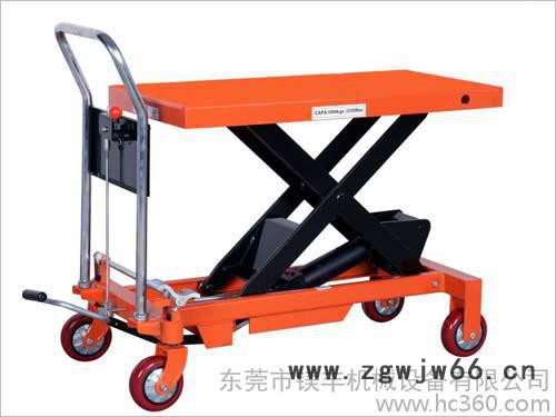 供应东莞厂家承载800KG升高1.5米滚筒液压升降平台图3